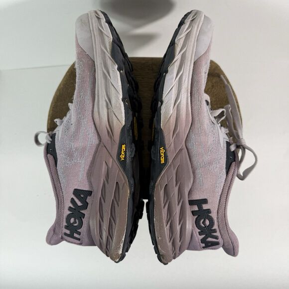 Hoka One One Speedgoat 5 Women's Size 7.5 B Running Shoes Lilac Purple - Picture 9 of 12